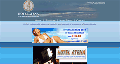 Desktop Screenshot of hotelatena.it