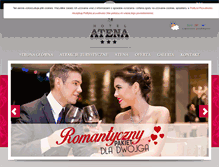 Tablet Screenshot of hotelatena.pl